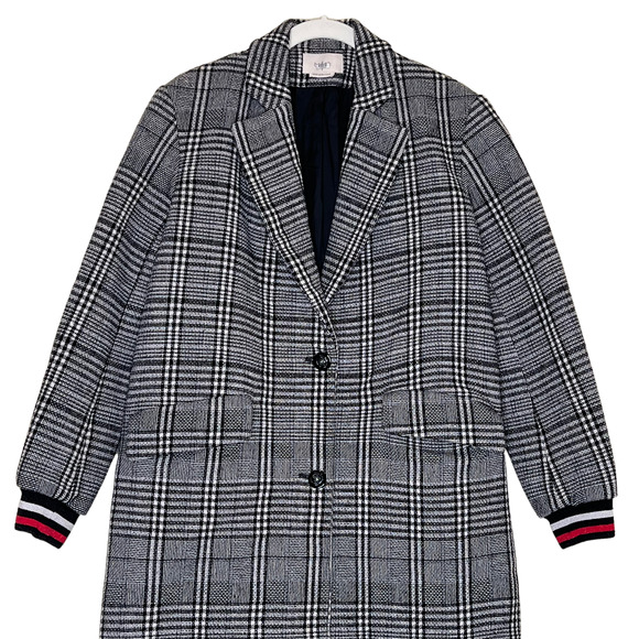 Ba&sh Windowpane Lou Coat Size Small - Picture 6 of 11